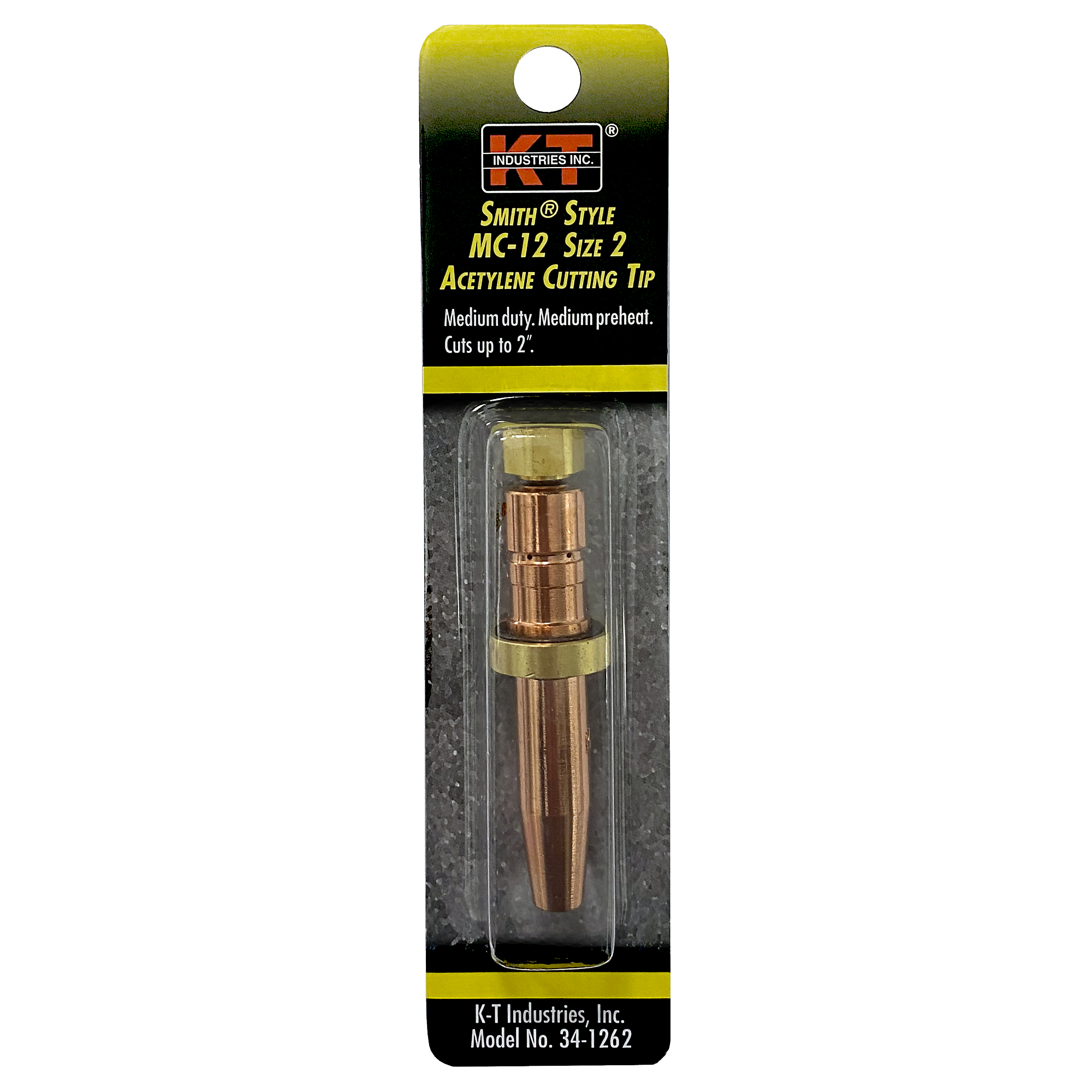 K-T Industries Smith Cutting Tip — Size 2, MC-12, Copper and Brass, Model# 34-1262